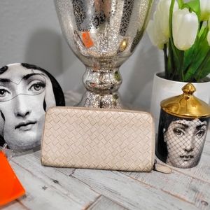 #0108 Bottega Veneta intreccato wallet